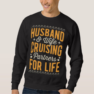 Sweatshirt Mari et femme partenaires de croisière pour la vie