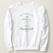 Sweatshirt Mariage personnalisé 'Weekend Club' (Design devant)