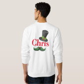 Sweatshirt Marié de Noël (Dos entier)