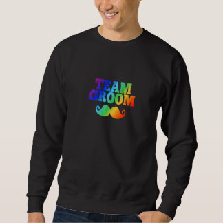 Sweatshirt Marié ÉQUIPE MARIÉ Hommes Enterrement Vie de Garç