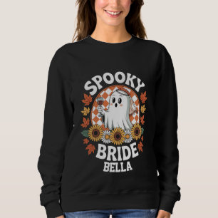Sweatshirt Mariée Fantôme Épouvantable Halloween Personnalisé
