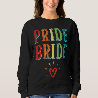 Sweatshirt Mariée Fierté Gay Lesbienne LGBT Enterrement de Vi
