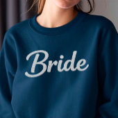 Sweatshirt Mariée perle fausse