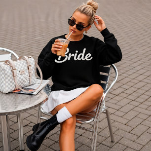 Sweatshirt Mariée perle fausse