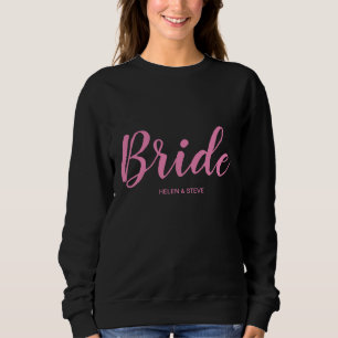 Sweatshirt Mariée personnalisée