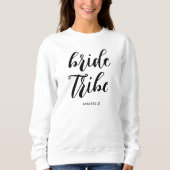 Sweatshirt Mariée Tribe moderne minimaliste Bachelorette Part (Devant)