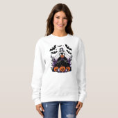 Sweatshirt Mariée Vampire (Devant entier)