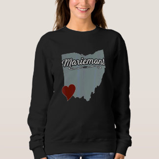 Sweatshirt Mariemont Ohio OH Ville État USA Cadeau Mignon