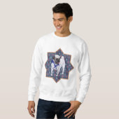 Sweatshirt Marin Pug (Devant entier)