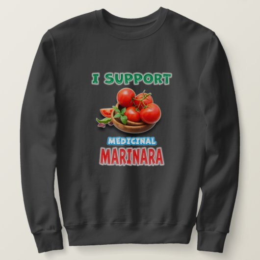 Sweatshirt Marinara médicinal (Design devant)