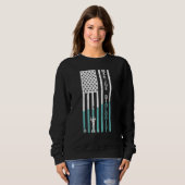 Sweatshirt Marine Biologist US Flag Marine Biology_1 (Devant entier)