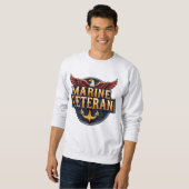 Sweatshirt Marine Corps Veteran (Devant entier)