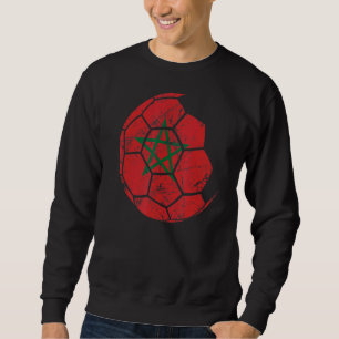 Sweatshirt Maroc Football Équipe Nationale Soutien L'Équipe D