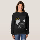SWEATSHIRT "MARQUE CATS DE SORTIE" (Devant entier)