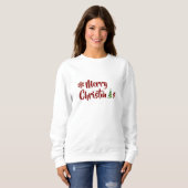 Sweatshirt marry chrismas (Devant entier)