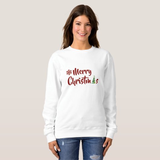 Sweatshirt marry chrismas (Devant entier)