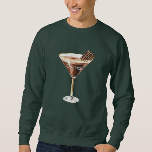 Sweatshirt Martini au chocolat (Devant)