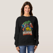 Sweatshirt Marvel Comics The Mighty World of Marvel Classique (Devant entier)