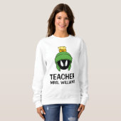 Sweatshirt MARVIN LE MARTIAN™ Mad Teacher (Devant entier)