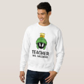Sweatshirt MARVIN LE MARTIAN™ Mad Teacher (Devant entier)