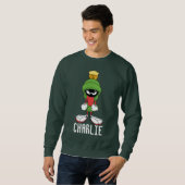Sweatshirt MARVIN LE MARTIEN™ contrarié (Devant entier)