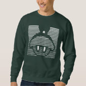 Sweatshirt MARVIN L'Icône rayée MARTIAN™ (Devant)