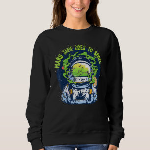 Sweatshirt Mary Jane Va À Space Graphic