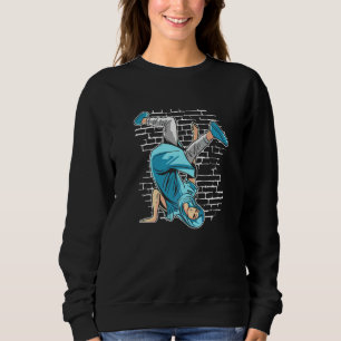 Sweatshirt Mary mère de Jésus Breakdancing  Breakdance Hip 