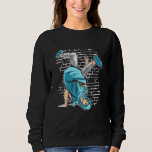 Sweatshirt Mary mère de Jésus Breakdancing   Breakdance Hip