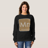 Sweatshirt Marzipan Mn Periodic Table Element Honey Sugar Con (Devant entier)