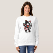 Sweatshirt Mascotte de rue Queen of Hearts — Grind Crew Editi (Devant entier)