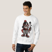 Sweatshirt Mascotte de rue Queen of Spades — Pro Grind Editio (Devant entier)