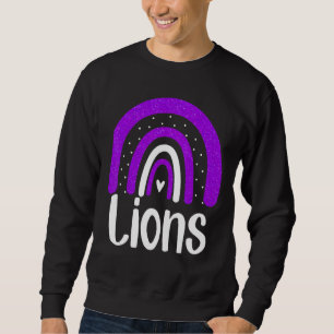 Sweatshirt Mascotte Lions de l'école Rainbow Lion Sport Spiri