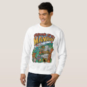 Sweatshirt masculin "Growing up in Mandan" (Devant entier)