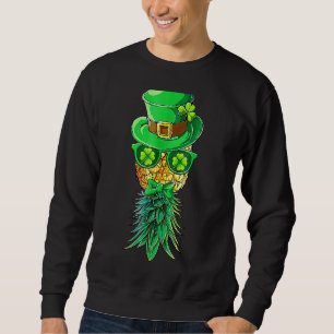 Sweatshirt Mask Swinger à l'envers de l'ananas St Patrick S D