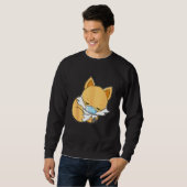Sweatshirt Masque Visage Couché Fox Quartier Fox Fox (Devant entier)