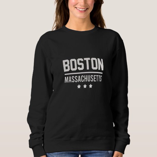Sweatshirt Massachusetts de Boston (Devant)