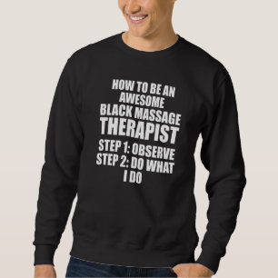 Sweatshirt Massage Thérapie de bien-être 35