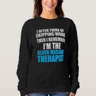 Sweatshirt Massage Thérapie du mieux-être 9