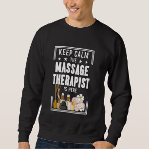 Sweatshirt Massage Thérapie Funny Corps Traitement Muscle