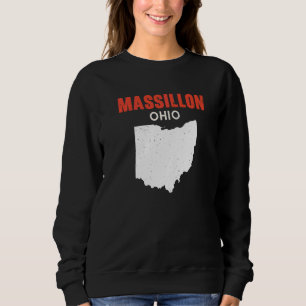 Sweatshirt MASSILLON Ohio États-Unis État Amérique Voyage Ohi