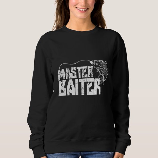 Sweatshirt Master Baiter Fishing (Devant)