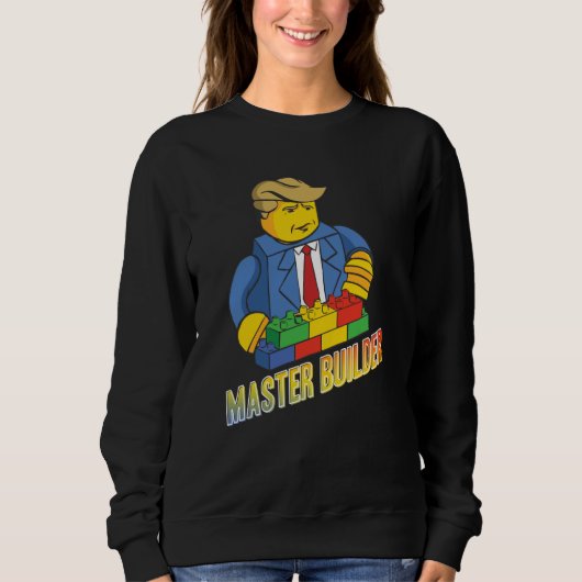 Sweatshirt Master Builder Building Blocks Men Women Youth  23 (Devant)