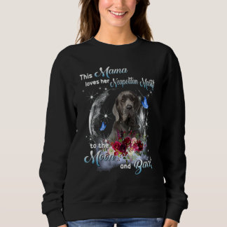 Sweatshirt Mastiff Napolitaine Mama Chien Maman Joyeux Da de 