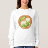 Sweatshirt Matcha Addict, Matcha (Devant)