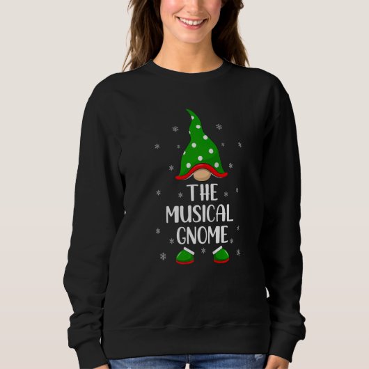 Sweatshirt Matching Family The Musical Gnome Christmas (Devant)