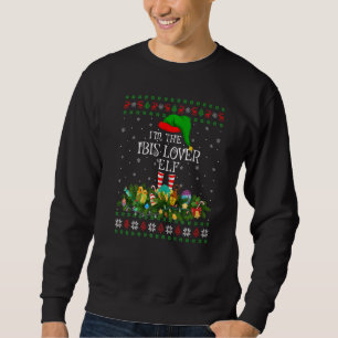 Sweatshirt Matching Family Ugly Je suis The Ibis Elf Christma