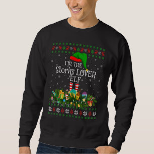 Sweatshirt Matching Family Ugly Je suis The Storks Elf Christ
