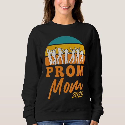 Sweatshirt Matching Prom Moms 2023 School Dance Chaperone Pro (Devant)