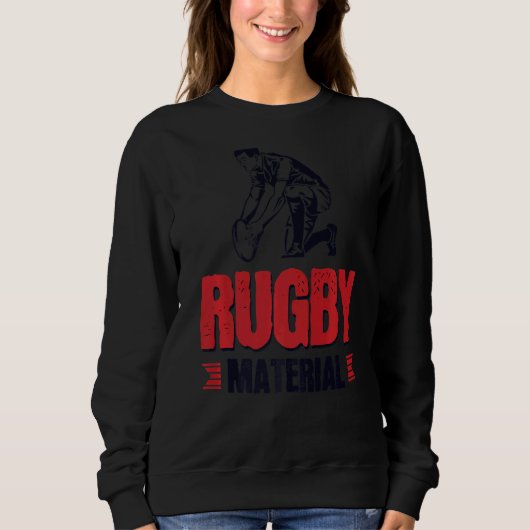 Sweatshirt Matériel de rugby (Devant)